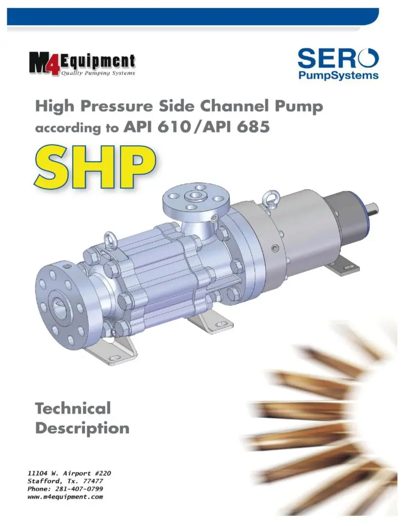 A manual for the shp pump.