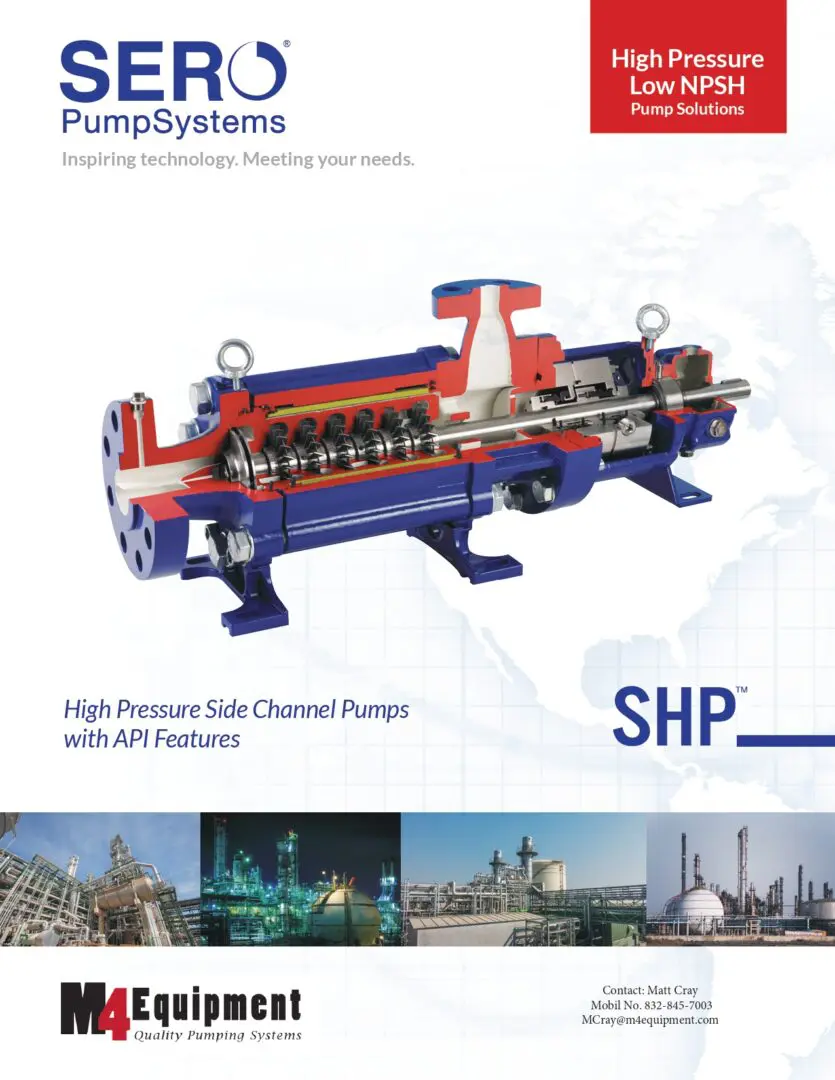 High pressure side channel pump illustration.